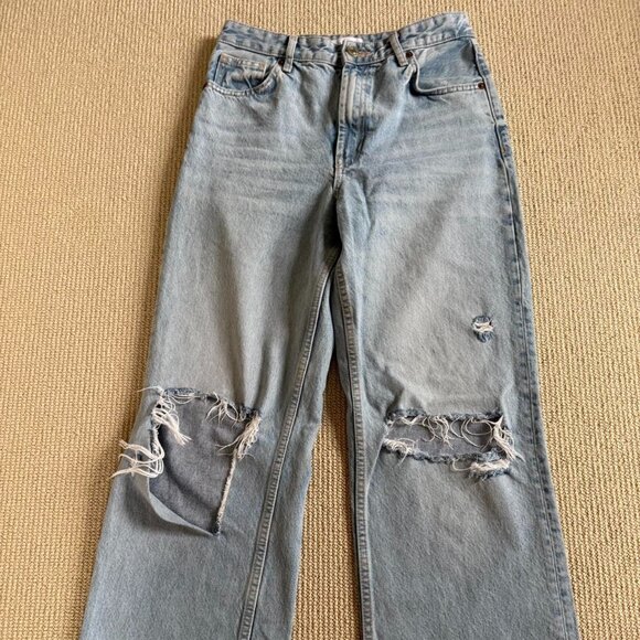 Women's Blue Jeans - Picture 1 of 3